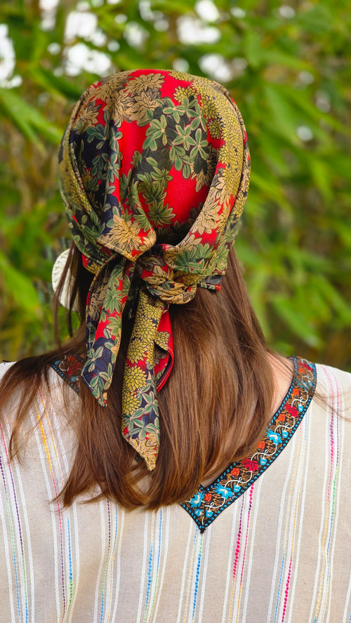 Foulard Gitan Jardins De Jasmine