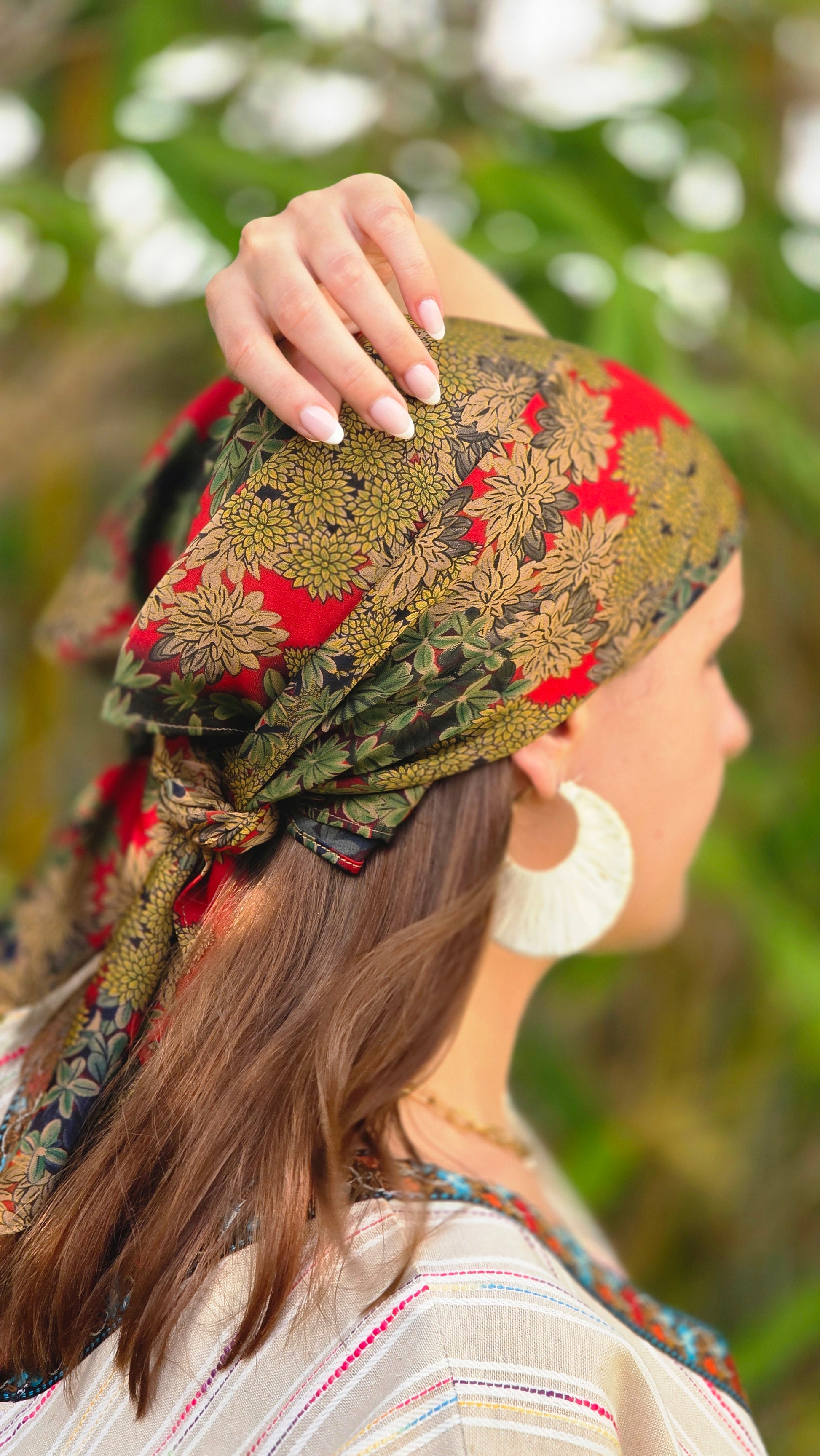 Foulard Gitan Jardins De Jasmine