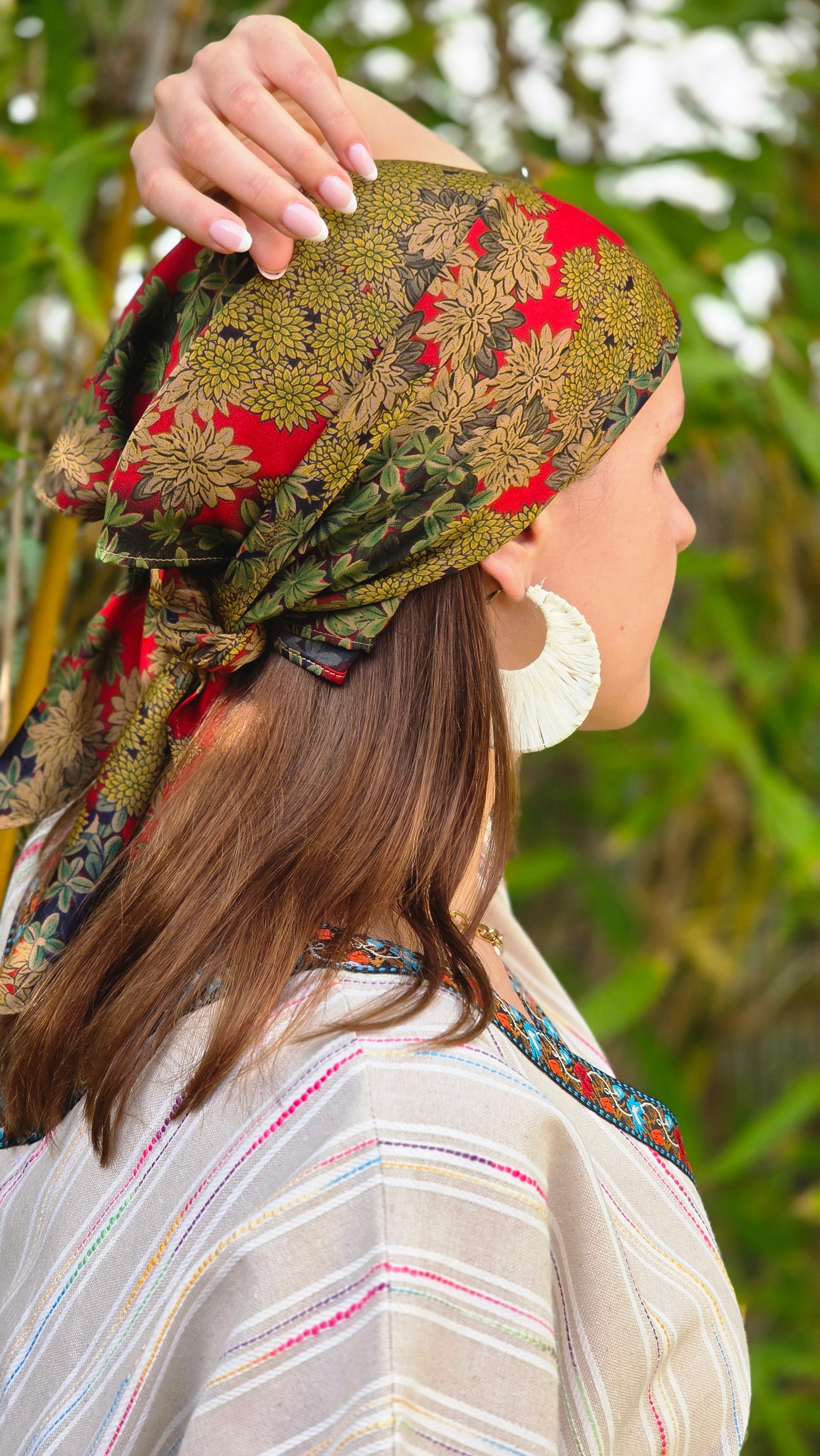 Foulard Gitan Jardins De Jasmine