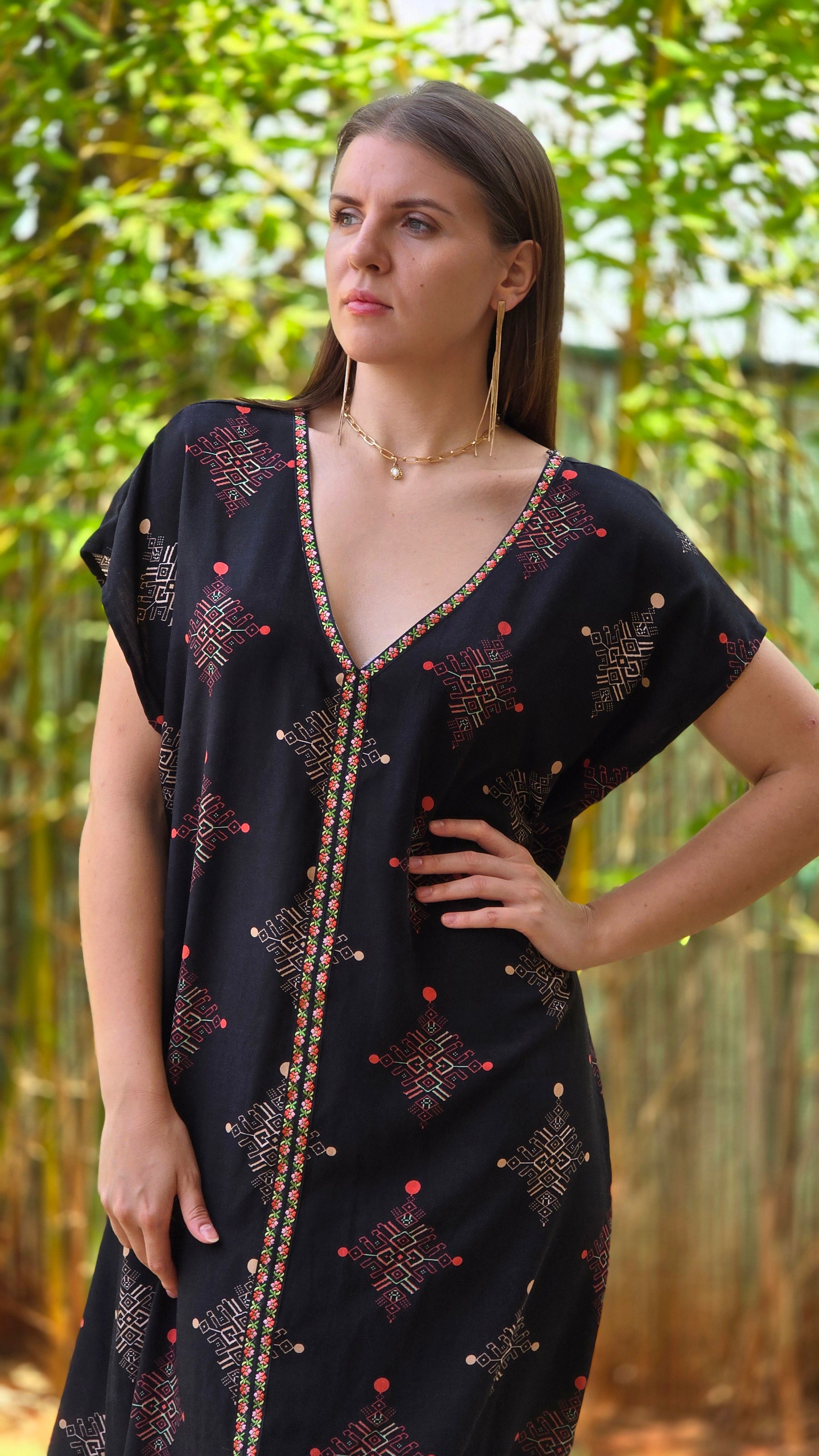 robe azwaw manches courtes